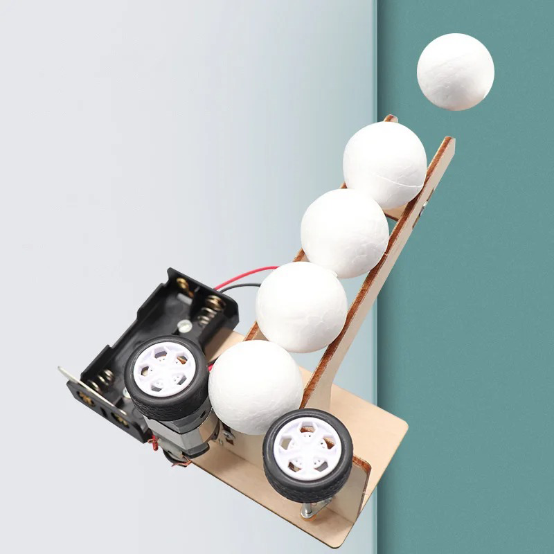 전기 볼 피칭 머신 키트 DIY 과학 장난감 교육 기술 - Science Project Kit 리뷰 및 가격