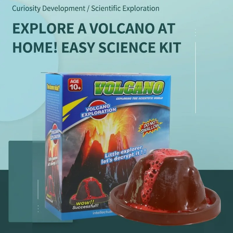 STEM DIY 화산 과학 실험 키트 어린이 교육용 장 - Volcano Kit Eruption 리뷰 및 가격