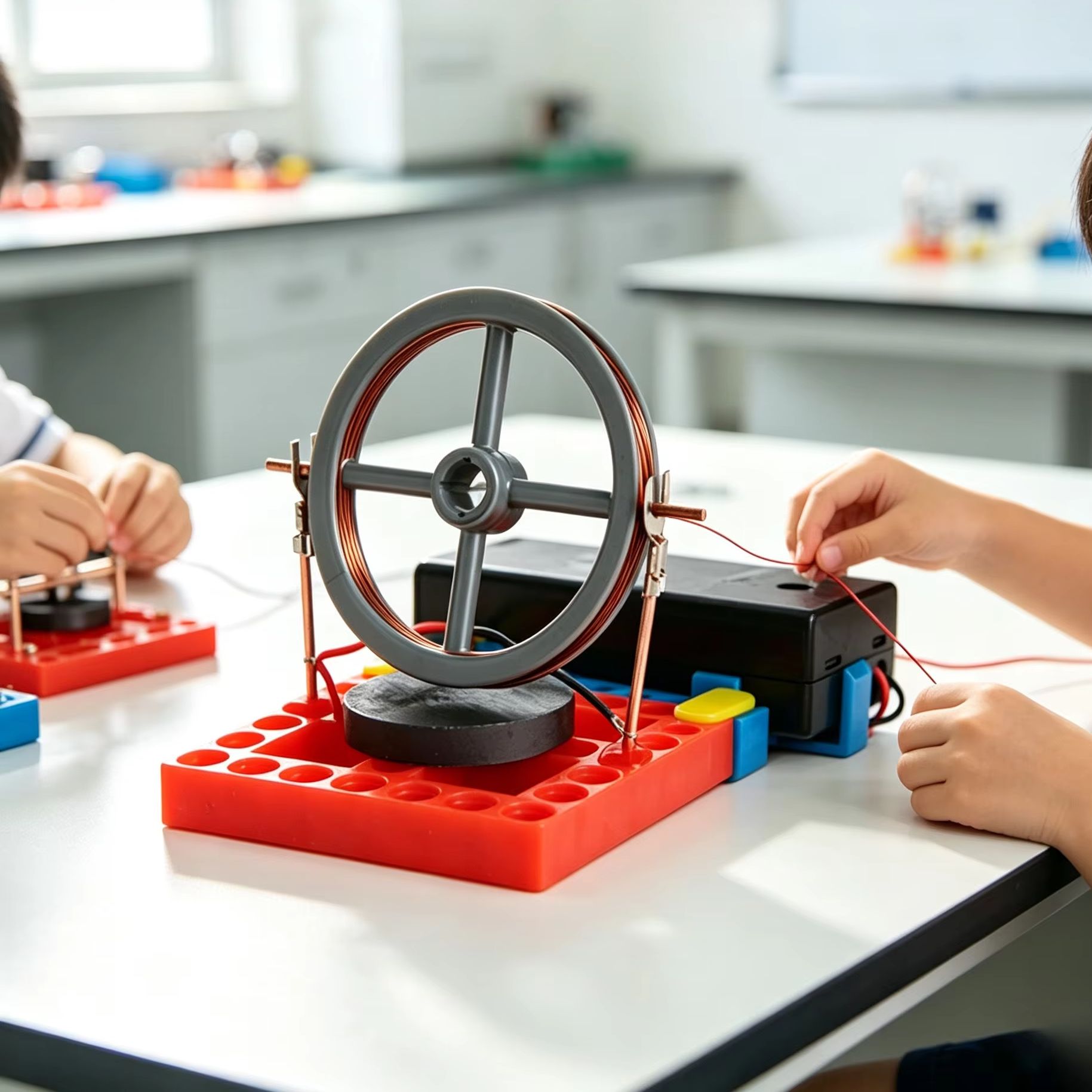 DIY 전자기 모터 실험 모델 손으로 조립한 물리학 교 - Science Hobby Kit 리뷰 및 가격