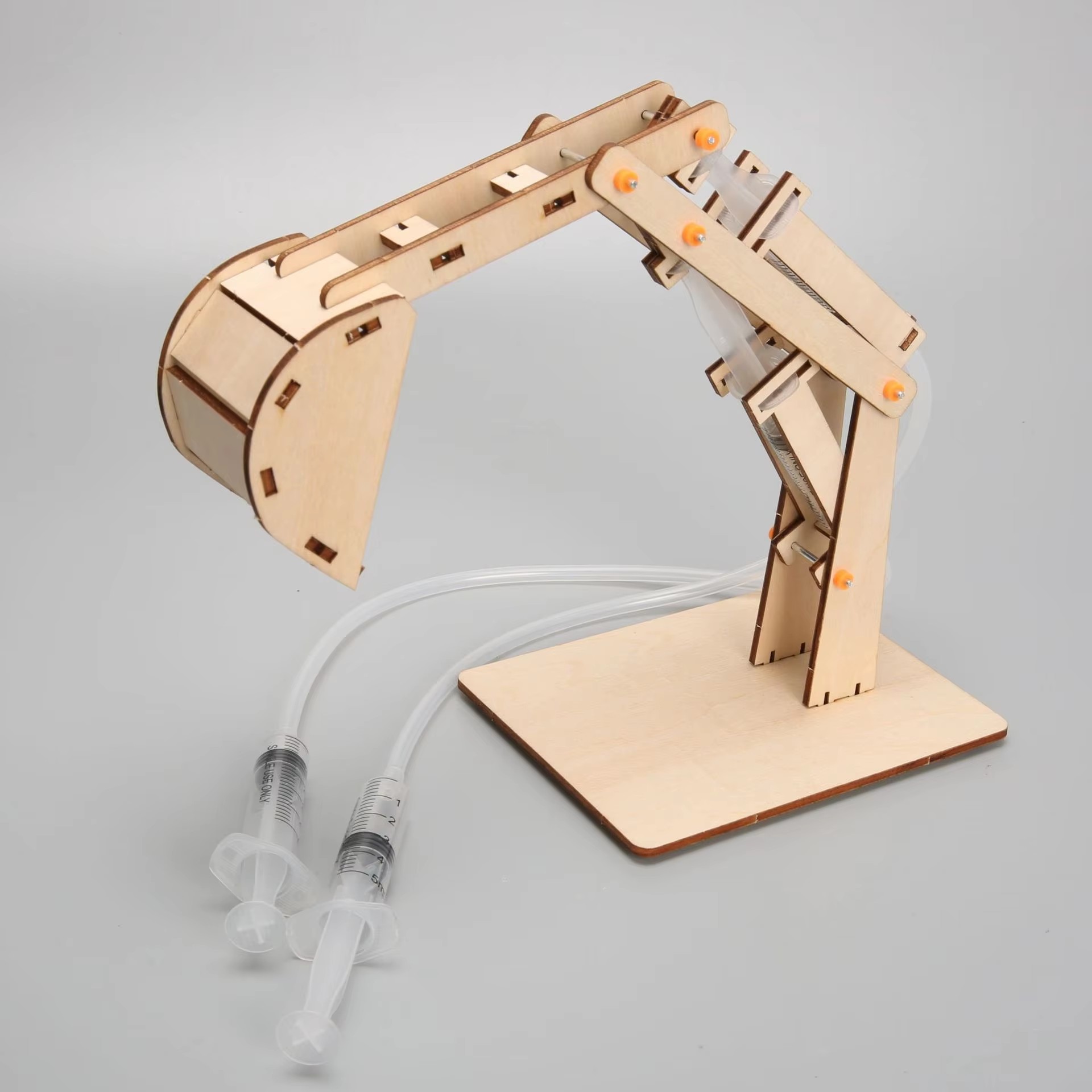 재미있는 STEM DIY 과학 키트 나무 유압 굴착기  - Science Hobby Kit 리뷰 및 가격