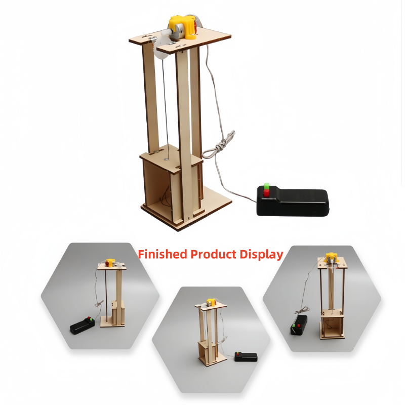 DIY 전기 원격 제어 리프트 엘리베이터 키트 - 어린 - Science Project Kit 리뷰 및 가격