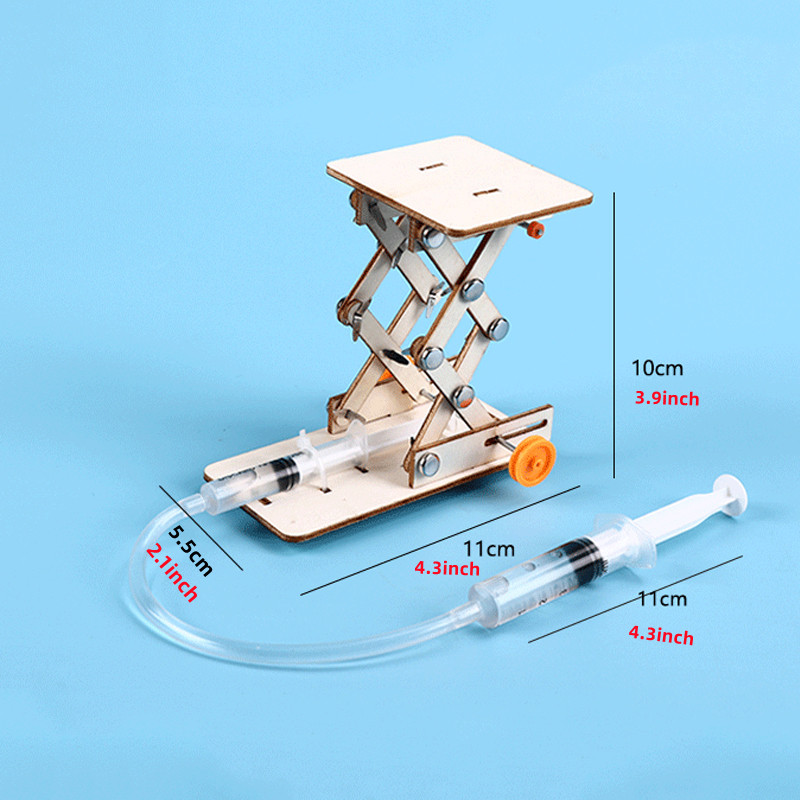 1 PCS DIY 유압 실험 리프트 어린이 과학 장난감 - Science Project Kit 리뷰 및 가격
