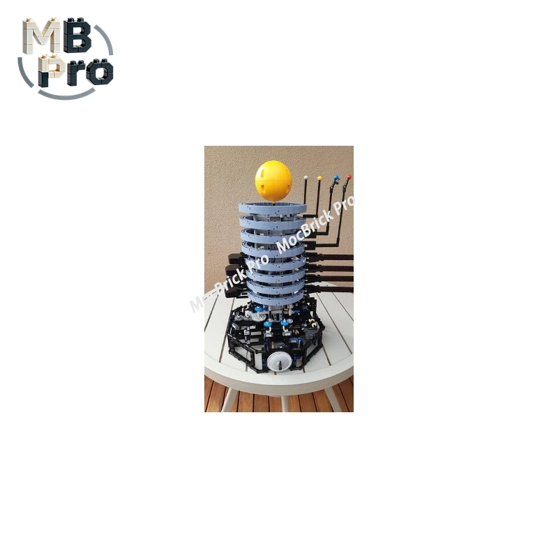 독특한 DIY MOC 세트, 데스크탑 쇼케이스용 조립  - Solar System Orrery 리뷰 및 가격