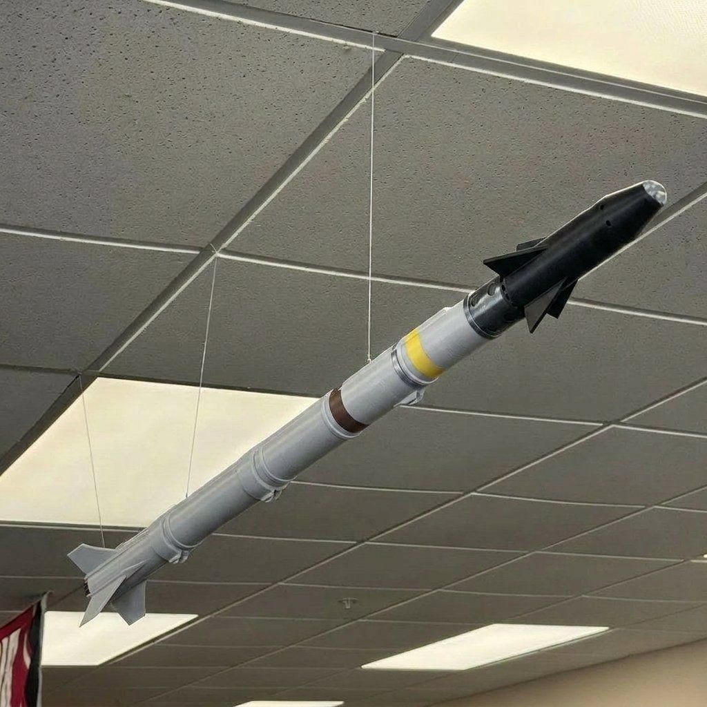 3D 프린팅된 대형 미국 공군 AIM-9X 사이드와인더 - Science Exhibition Models 리뷰 및 가격