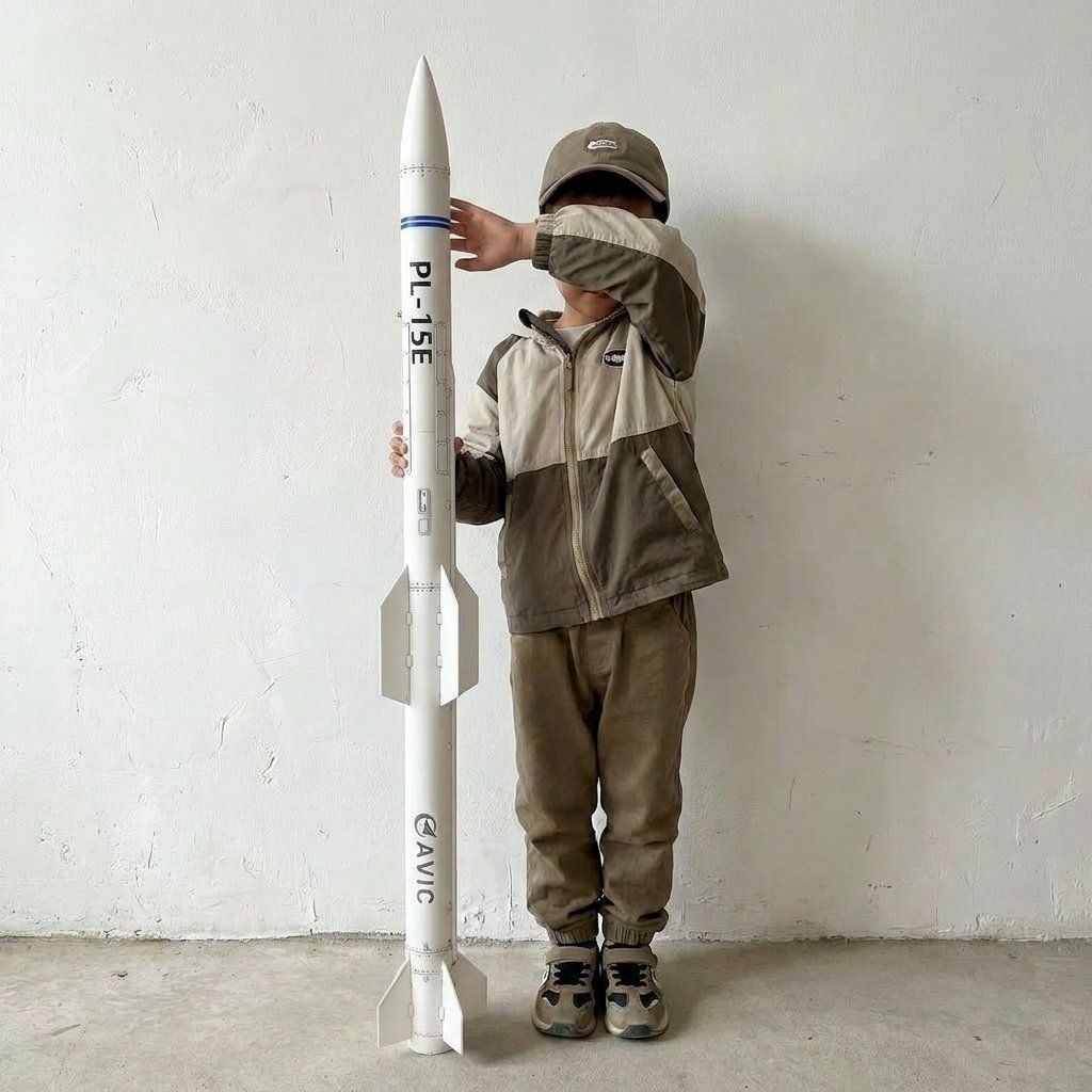 3D 프린팅된 중국 PL-15E 공대공 미사일 모형,  - Science Exhibition Models 리뷰 및 가격
